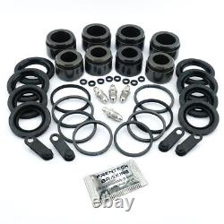 2x Front Brake Caliper Repair Kit & Pistons For BMW 7 Series E38 (Brembo 4 pot)