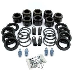 2x Front Caliper Repair Kits & Pistons For Alfa MiTo 1.4 Turbo (Brembo 4 Pot)