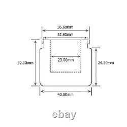 2x Front Caliper Repair Kits & Pistons For Mercedes S-Class W220 (Brembo 4 Pot)