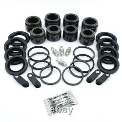 2x Front Caliper Repair Kits Pistons For Nissan Skyline R33 R34 (Brembo 4 Pot)