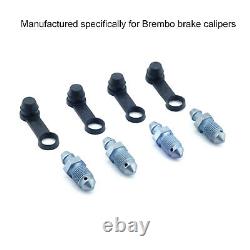 2x Front Caliper Repair Kits & Pistons For Tesla Model X (16-23) (Brembo 4 Pot)