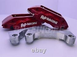 AP Racing 355MM 6 Pot Brake Calipers For Subaru Impreza GVB GRF WRX STI 08-14
