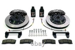 Alcon 6 Pot Front Brake Calipers Discs For Subaru Impreza GC8 Saloon 92-00