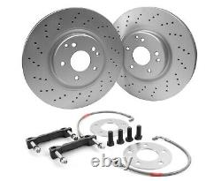 BIG BRAKE UPGRADE VW Transporter T4 PORSCHE 4 POT BREMBO CALIPER BR0034