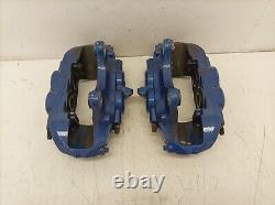 BMW F30 335i 3 SERIES FRONT BREMBO 4 POT BRAKE CALIPERS 6799469 6799470