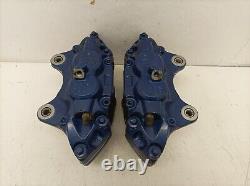 BMW F30 335i 3 SERIES FRONT BREMBO 4 POT BRAKE CALIPERS 6799469 6799470