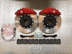 BMW M3 F80 380mm front brake kit with red AP Racing Radi Cal 6 pot calipers