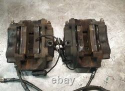 Cosworth 2wd Front Calipers 4 Pot Good Used With Goodridge Lines