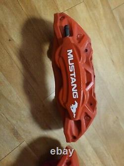 FORD MUSTANG 2.3 ECOBOOST FRONT CALIPERS S550 MW17DYG 4 Pot Calipers