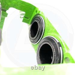 FOR SUBARU WRX STi GENUINE 4 POT FRONT BRAKE CALIPERS PAIR LEFT & RIGHT GREEN