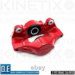 For Nissan R32 Gtr 300 Zx Silvia S13 S14 S15 Rear 2 Pot Brake Calipers Red Lh Rh