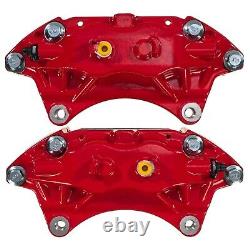 Front 4 Pot Brake Calipers For Mitsubishi Lancer Evo 7 VII Brembo 00-03