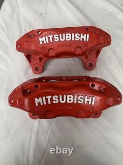Front 4 pot calipers to fit Mitsubishi GTO, remanufactured look new again