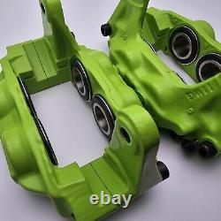 Genuine Front 4 Pot Brake Calipers For Subaru Impreza GDA Saloon WRX Turbo 01