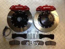 Honda S2000 330mm front brake kit with AP Racing 4 pot calipers