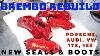 How To Rebuild Brembo Calipers 6 Pot 4 Pot Seals 17z 18z Gs F Rc F
