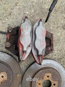 Mgtf Mg Tf 160 Ap 4 Pots Front Brake Calipers And Free Disc And Pads