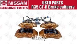 Nissan Genuine R35 GT-R Brembo Brake calipers 6POT/4POT Front Rear Set