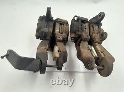 Pair Of Jaguar Dunlop Early E Type 420 Rear Hand Brake Calipers Detachable Pot