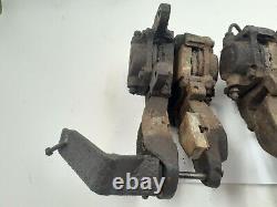 Pair Of Jaguar Dunlop Early E Type 420 Rear Hand Brake Calipers Detachable Pot