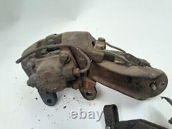 Pair Of Jaguar Dunlop Early E Type 420 Rear Hand Brake Calipers Detachable Pot