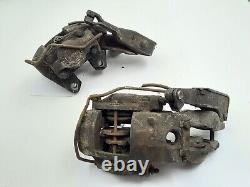 Pair Of Jaguar Dunlop Early S Type 420 Rear Hand Brake Calipers Detachable Pot