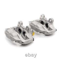 Pair of MGRV8 Lightweight Alloy 4-Pot Calipers Internally Ported New