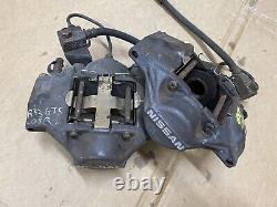 Rear 2 Pot Brake Calipers For Nissan Skyline R33 GTS ECNR33 Jdm 1995-1998