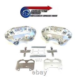 SUPRA 4 Pot Front Brake Calipers Conversion For Toyota JZA80 2JZ-GE