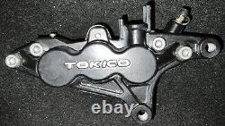 Tokico 6 pot front brake calipers with pads. Gsxr, tl, busa, zx9r