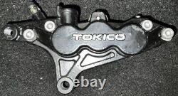 Tokico 6 pot front brake calipers with pads. Gsxr, tl, busa, zx9r