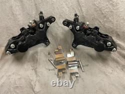 Tokico fully rebuilt 6 pot front brake calipers with pads. Gsxr, tl, busa, zx9r
