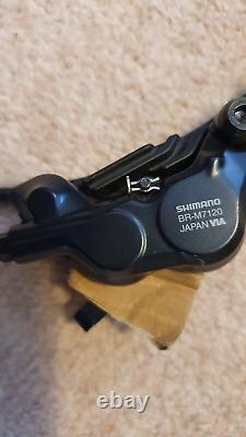 USED Shimano SLX M7120 brakes four pot calipers on M7100 levers Front & Rear Set