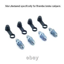 2x Kits de réparation d'étrier arrière et pistons pour Porsche Cayenne (92A) (Brembo 4 pistons)