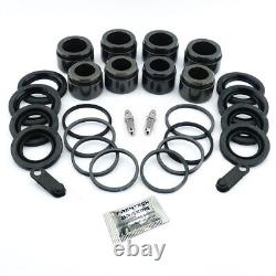 2x Kits de réparation d'étrier avant et pistons pour Mercedes S-Class W220 (Brembo 4 pistons)