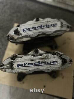 Étriers de frein Prodrive Alcon 4 pistons pour Subaru Impreza WRX STI GC8 P1 GDA