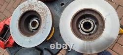 Étriers de frein à 4 pistons Classic Mini/Metro Turbo AP, disques ventilés, plaquettes et gardes (une paire)