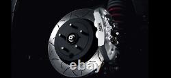 Étriers de frein à 4 pistons STI pour disques de frein et plaquettes pour Subaru Impreza GRB GVF WRX STI Jdm 08-14