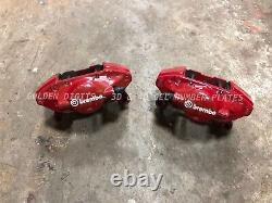 Étriers de frein arrière Brembo 2 pistons pour Mitsubishi Lancer Evo 6 VI 99-00.