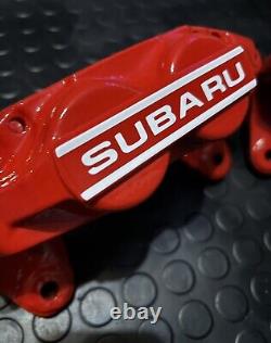 Étriers de frein avant à 4 pistons pour paire de Subaru Impreza WRX