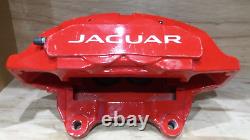 Jaguar F Pace Svr 5.0 Avant Brembo Red 4 Pot Étrier Côté Gauche N/s Faible Miles