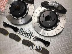 Kit de frein avant 330mm pour Clio 2 172 182 avec étriers AP Racing CP9440 à 4 pistons