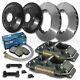 Kit De Freinage Avant Performance 4 Pistons Pour Ford Fiesta Mk7 16