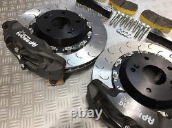 Kit de freins avant de 330 mm pour Toyota Celica ST185 avec étriers à 4 pistons AP Racing CP9440