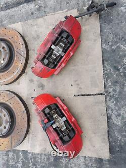 'Mercedes Cla45 Amg 2014 Paire d'étriers de frein Brembo 4 pistons avant avec disques'