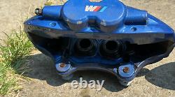 Paire d'étriers avant Brembo 4 pistons BMW M Sport 340mm bleu F30 F20 E90 E82 135i 240