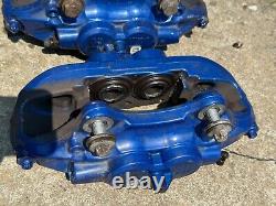 Paire d'étriers avant Brembo 4 pistons BMW M Sport 340mm bleu F30 F20 E90 E82 135i 240