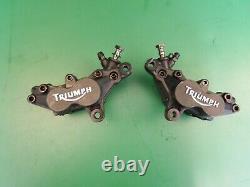Triumph Front Brake Calipers 4 Pot 83mm 955i T595 600 650 Daytona Speedtriple